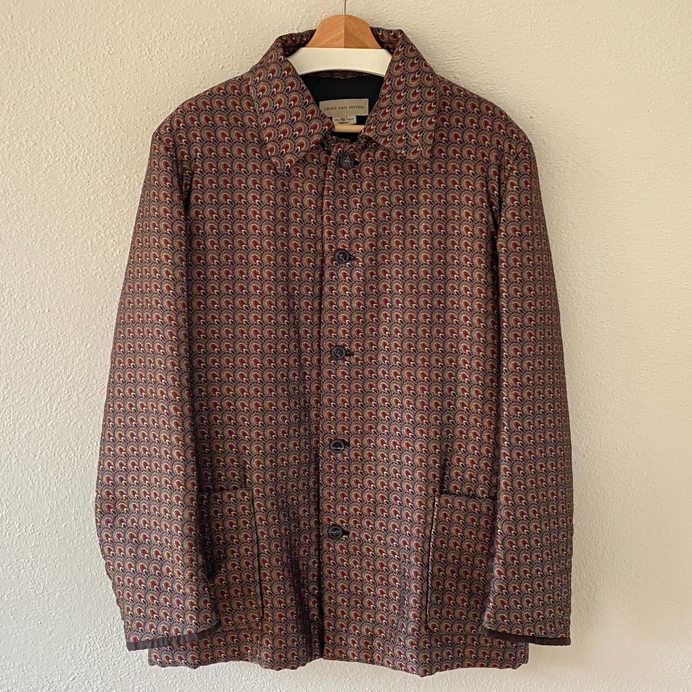 Dries Van Noten Silk Jacket size 50